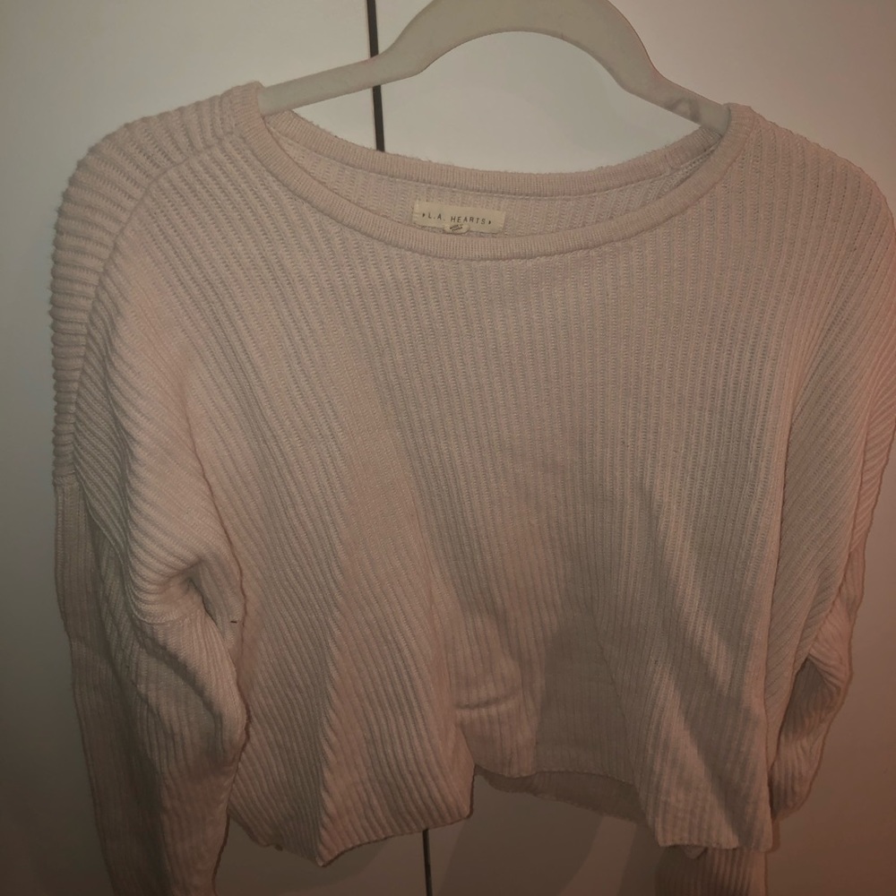 LA Hearts pa sun cropped sweater